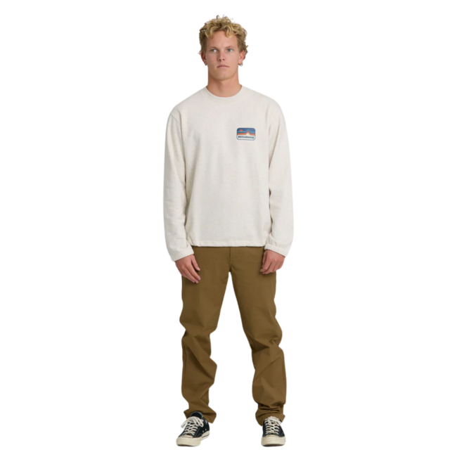 Billabong Men's Compass Crew | Oatmeal Heather