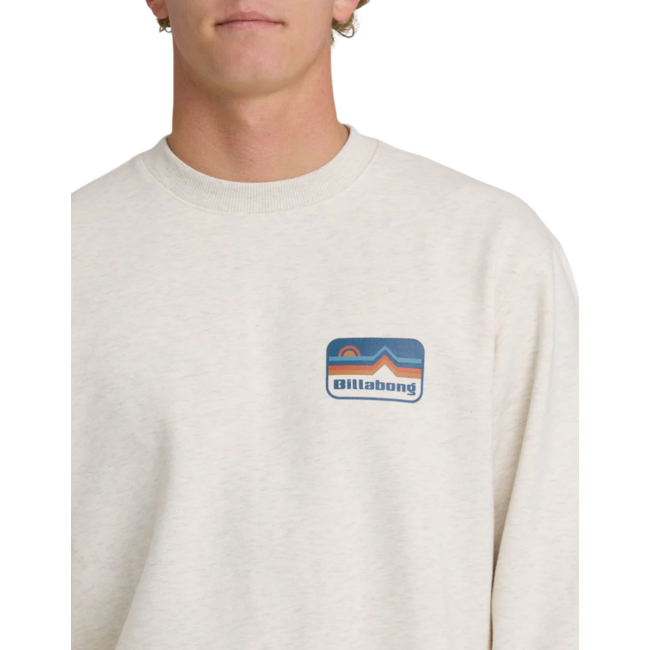 Billabong Men's Compass Crew | Oatmeal Heather