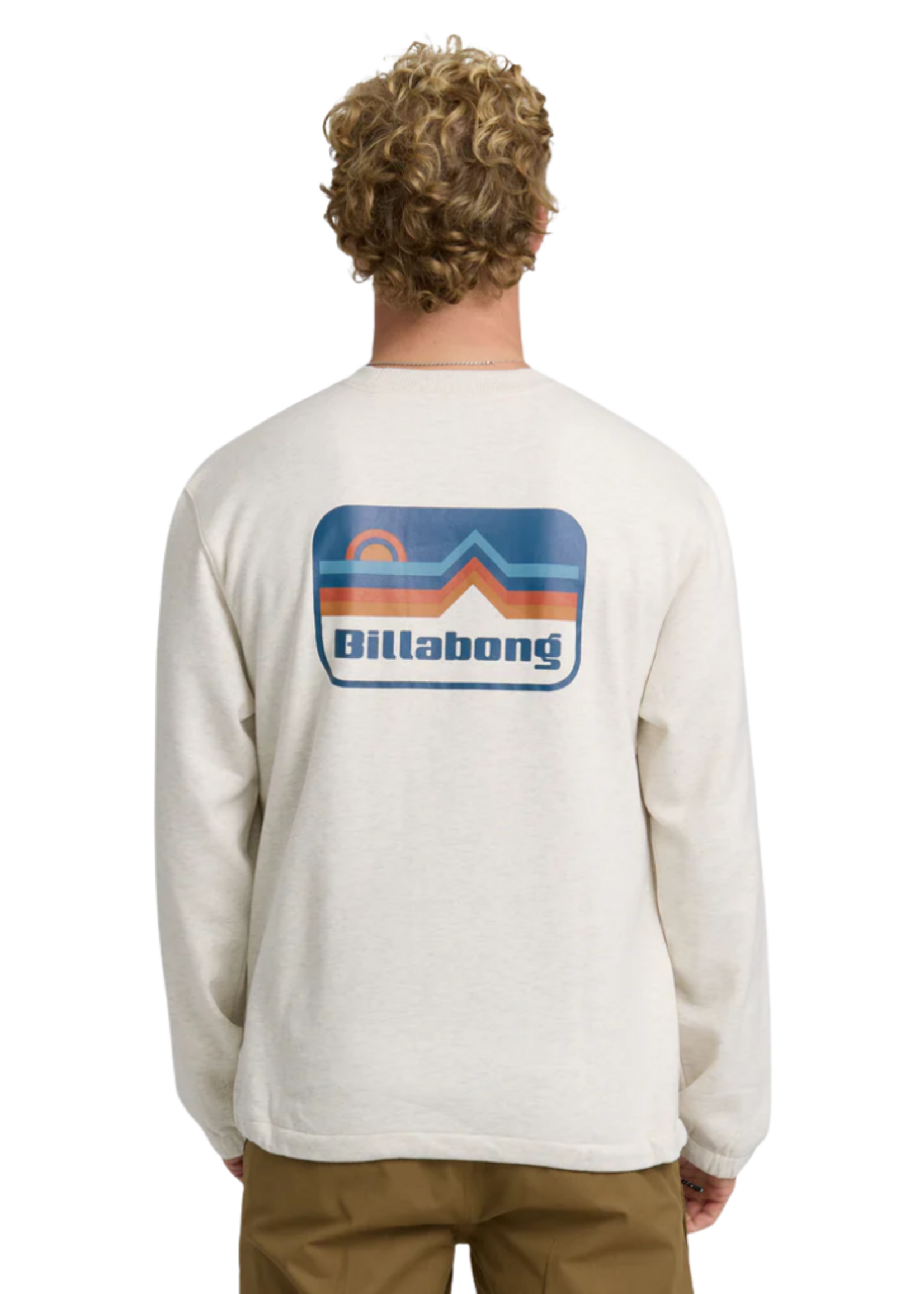 Billabong Men's Compass Crew | Oatmeal Heather