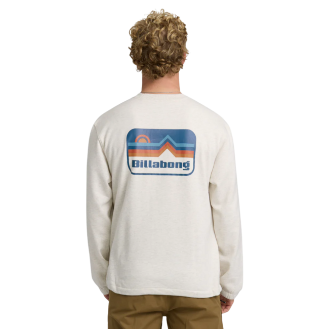 Billabong Men's Compass Crew | Oatmeal Heather