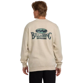 Billabong Men's Short Sands Crew | Oatmeal Heather
