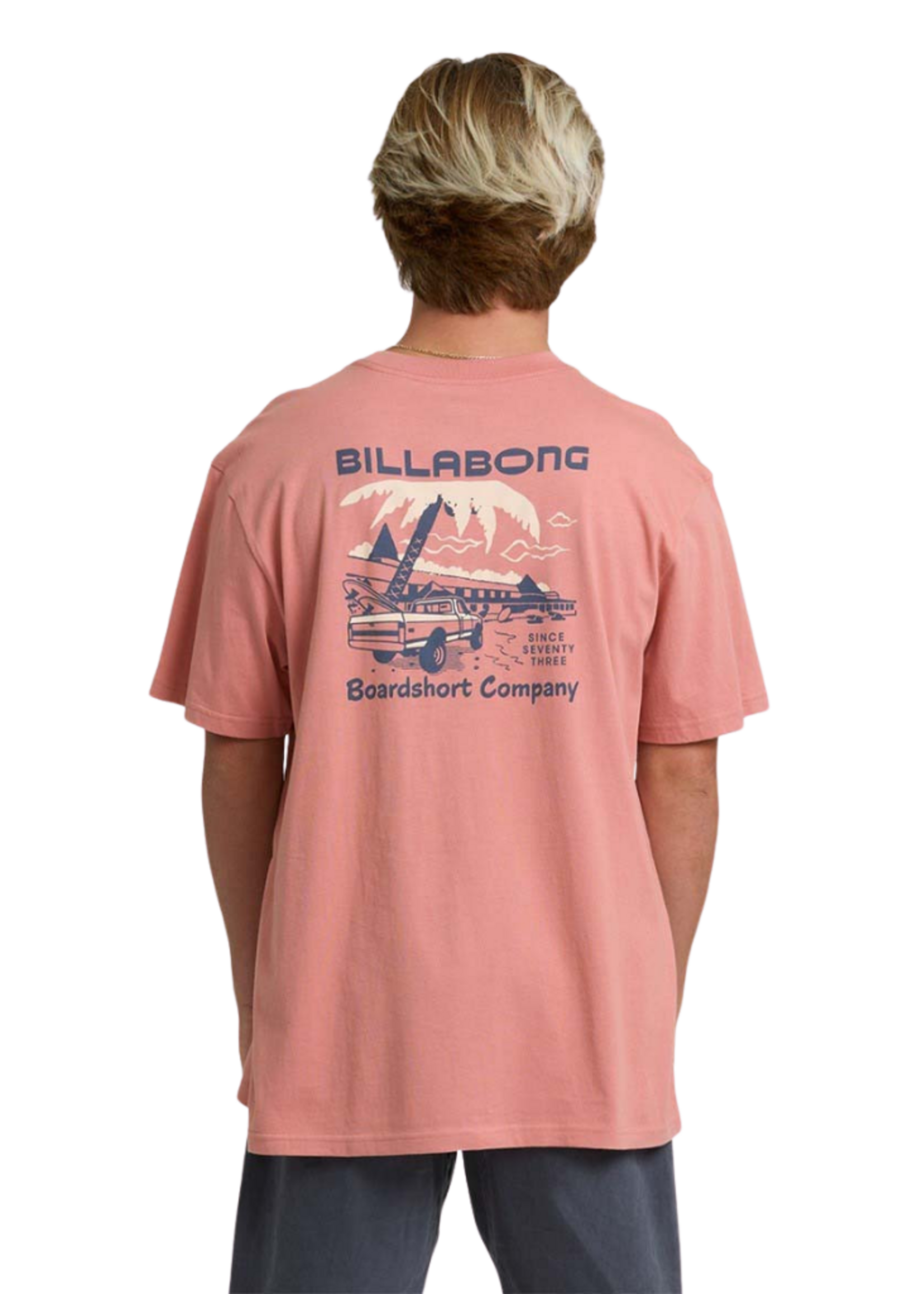 Billabong Men's Tailgating Premium Short Sleeve | Ash Rose