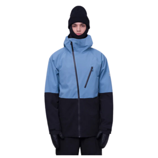 686 Men's Hydra Thermagraph Jacket | Steel Blue Colourblock