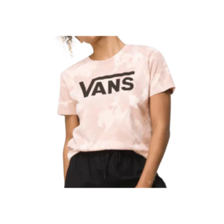 Vans Women's Logo Wash Tee | Peach Whip