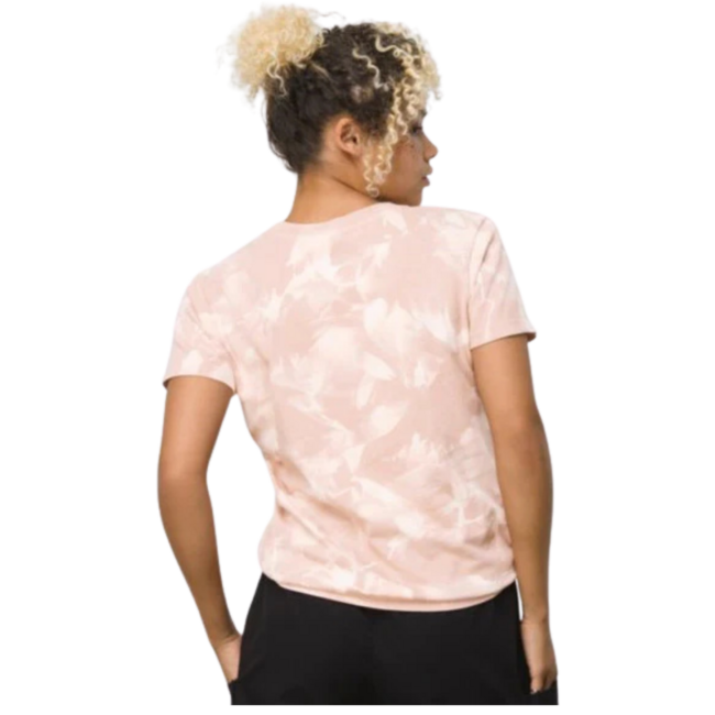 Vans Women's Logo Wash Tee - Peach Whip