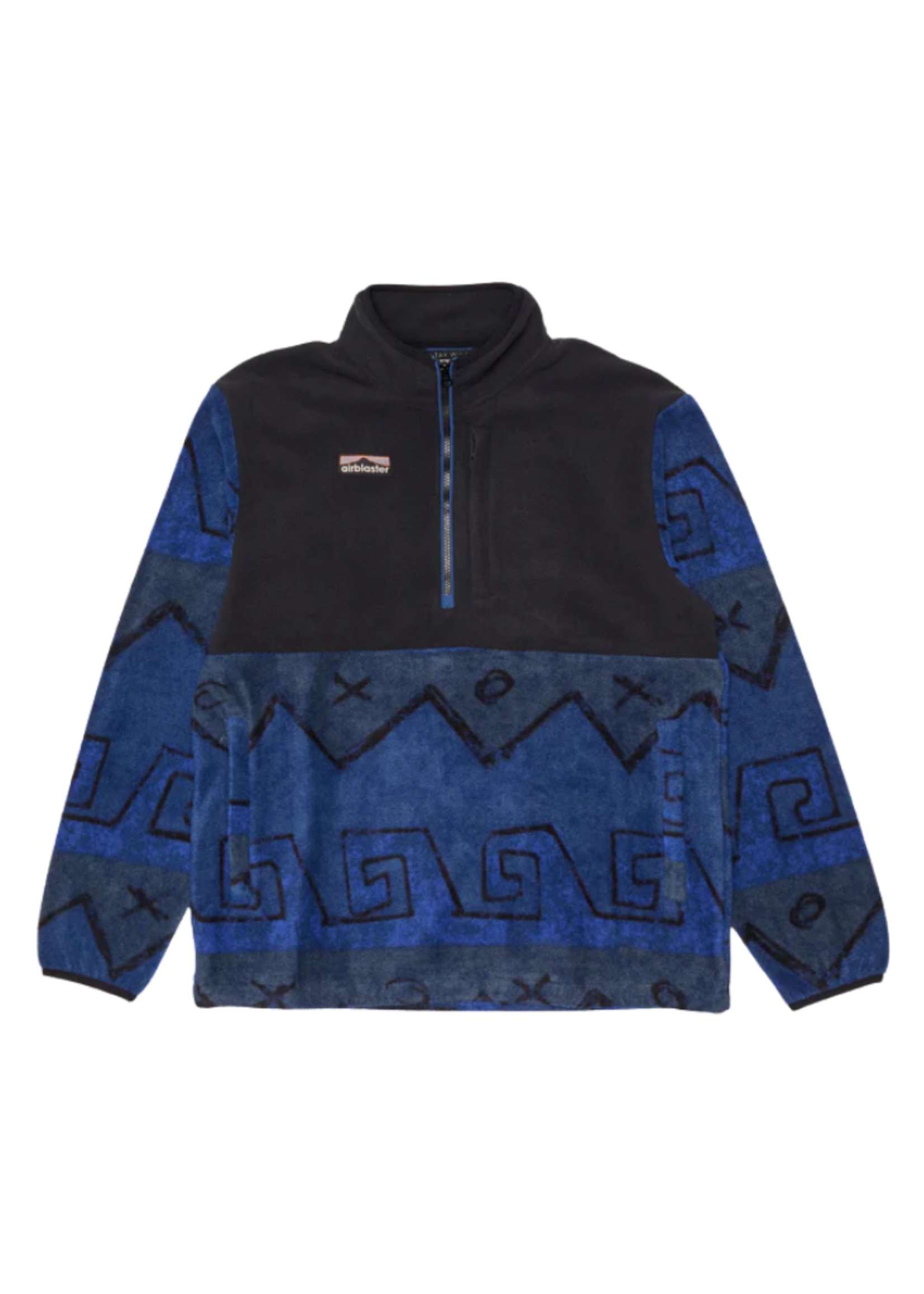 Airblaster Fleece Half Zip | Dark Wave