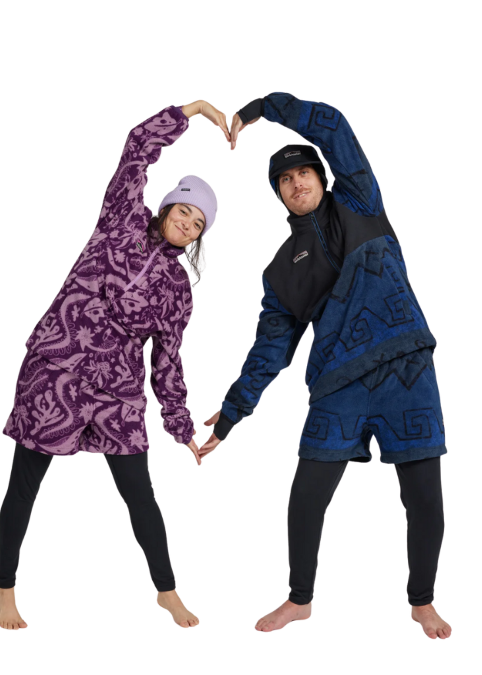 Airblaster Fleece Half Zip | Dark Wave