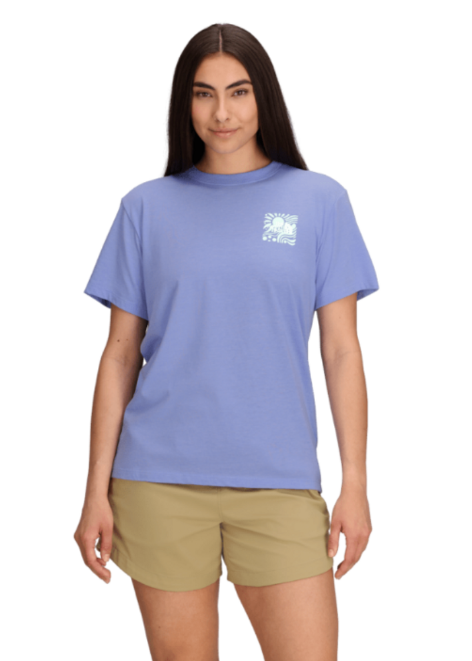 The North Face Tri-Blend Vibey Sun Tee | Periwinkle Glow