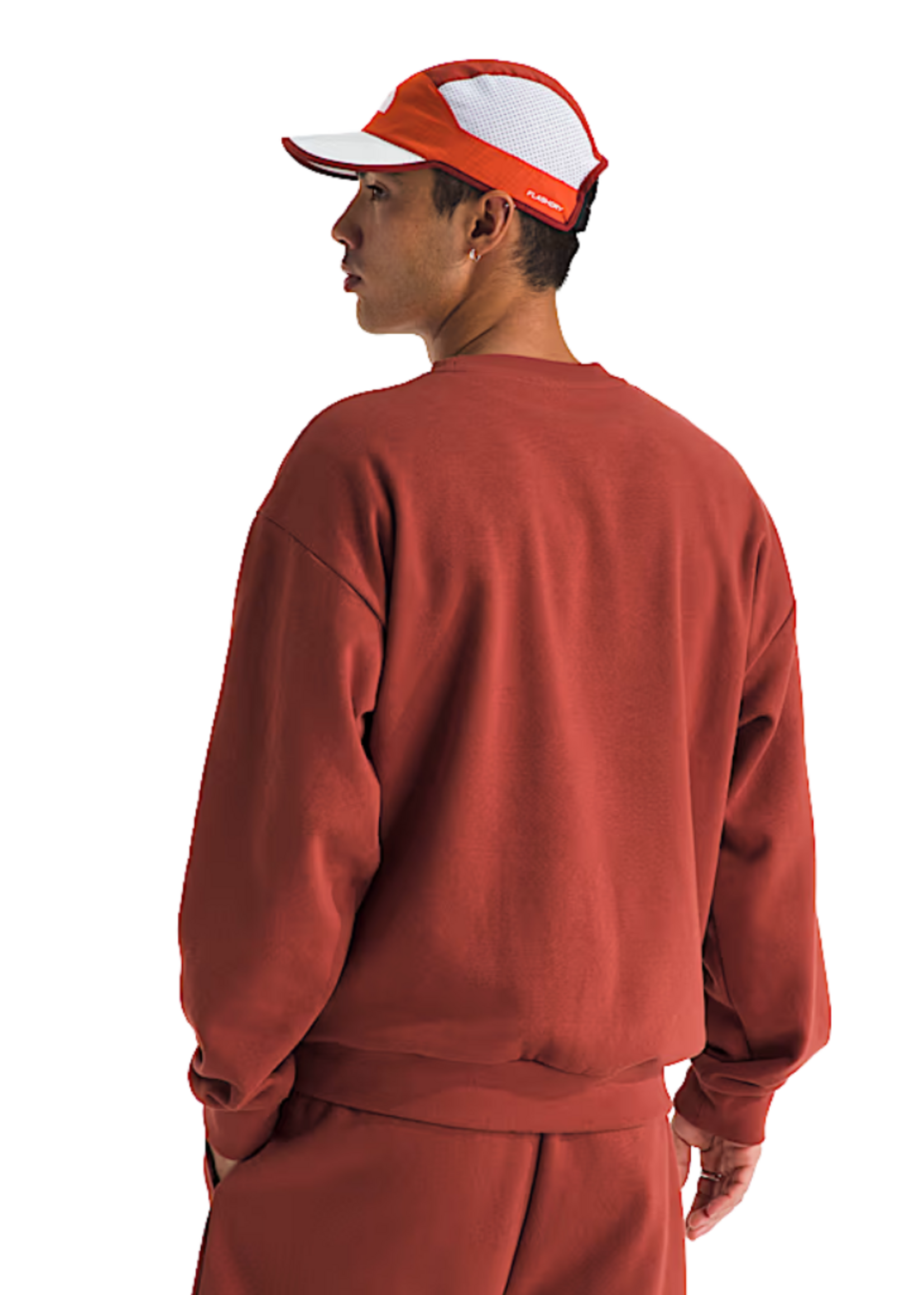 The North Face Evolution Simple Dome Oversized Crew | Iron Clay