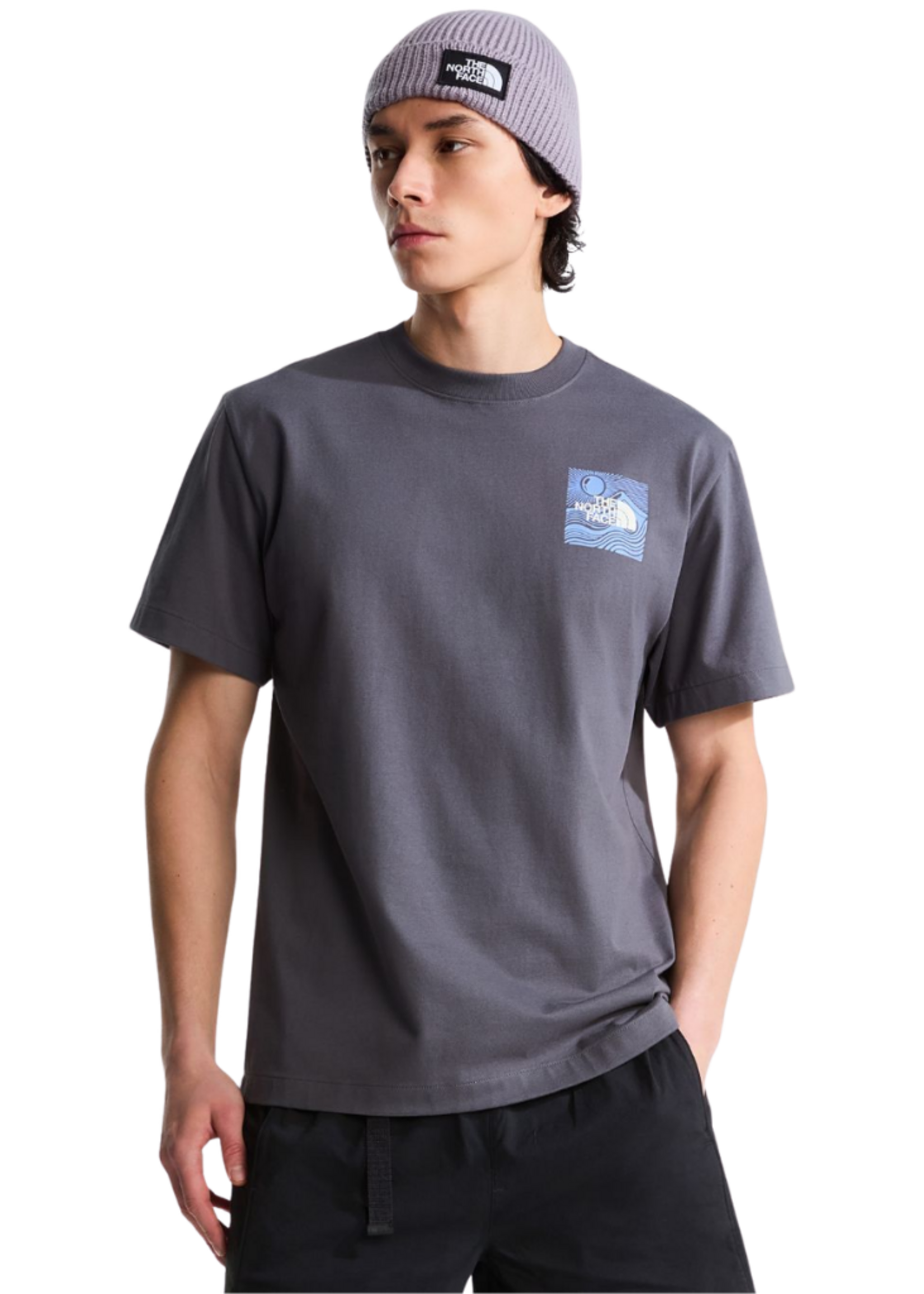 The North Face Mountain Escape Relaxed Tee | Anthracite Grey