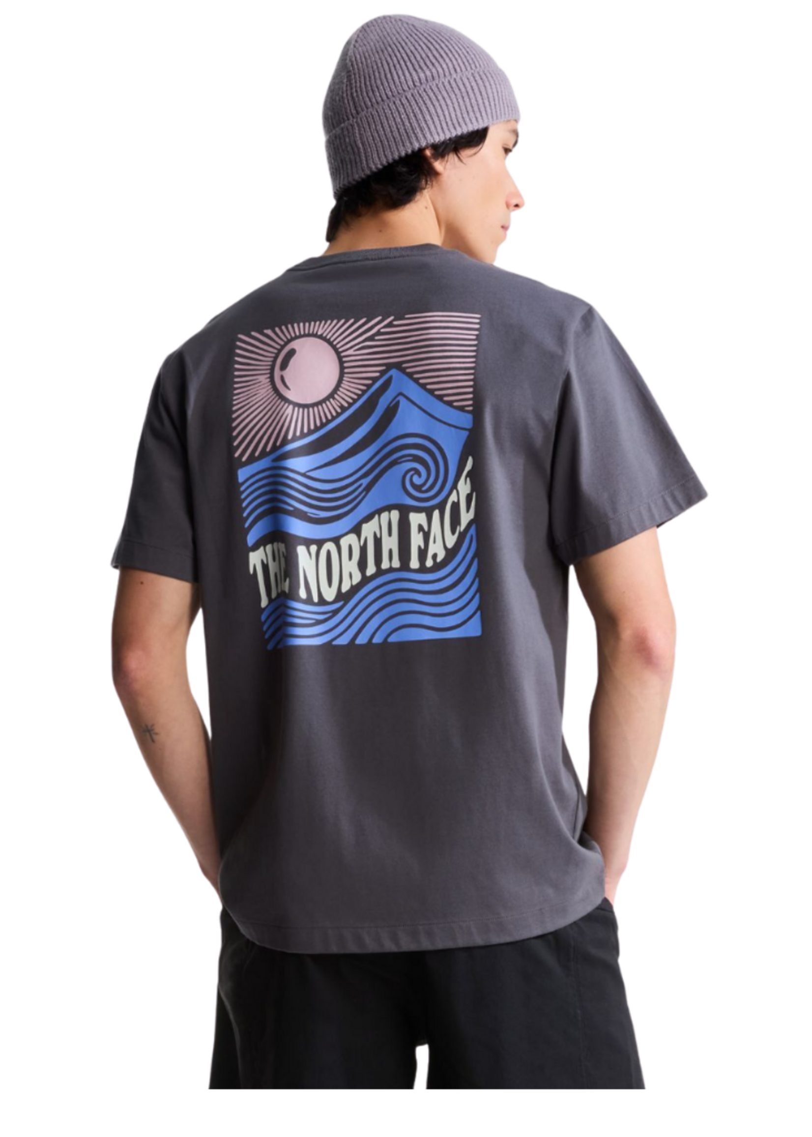 The North Face Mountain Escape Relaxed Tee | Anthracite Grey