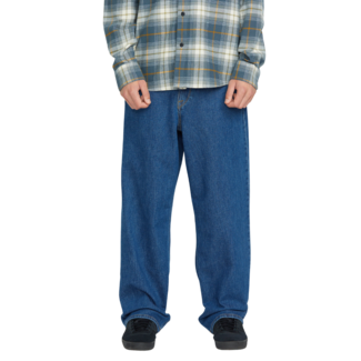 Volcom Men's Billow Denim Pant | Bold Blue