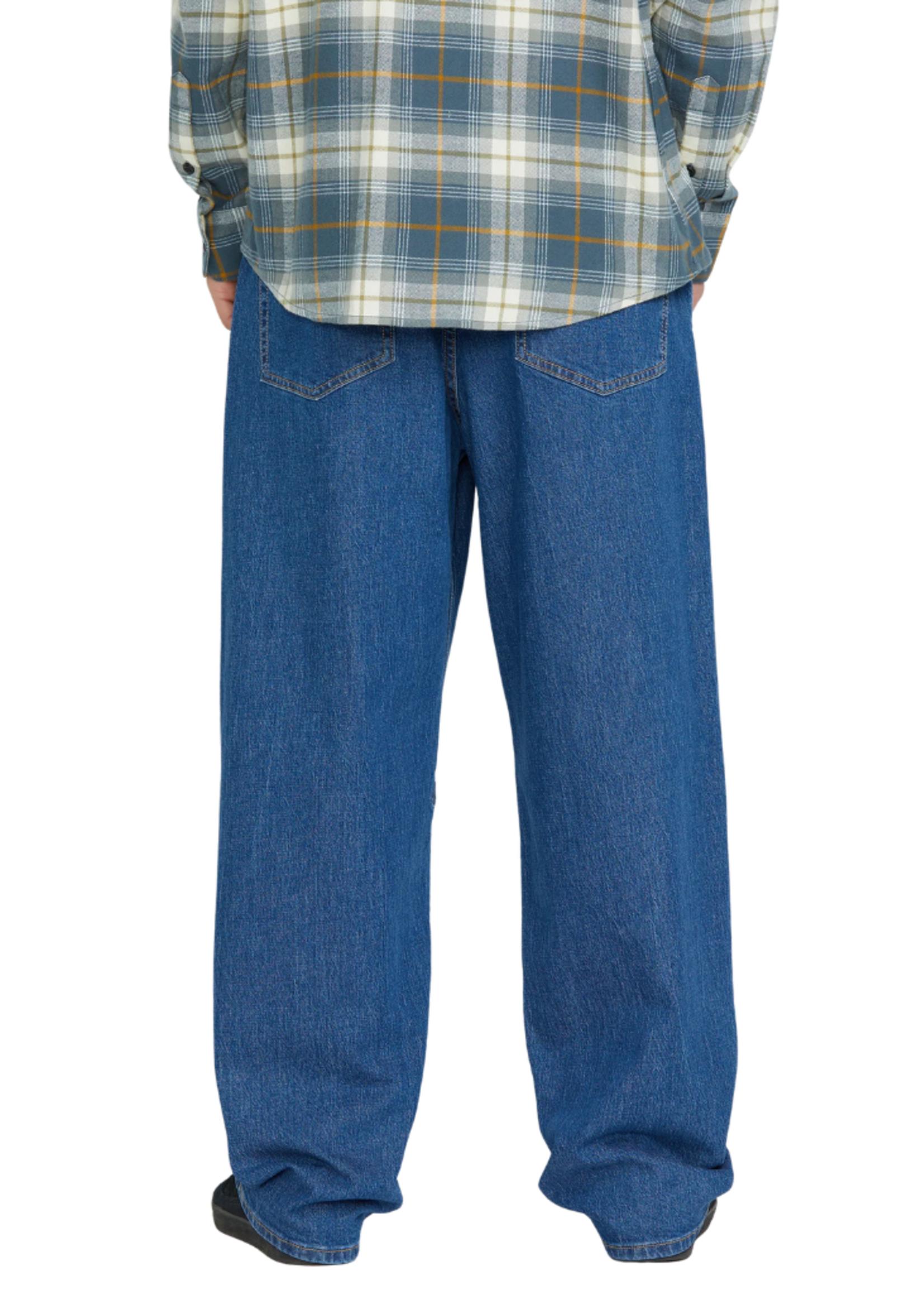 Volcom Men's Billow Denim Pant | Bold Blue