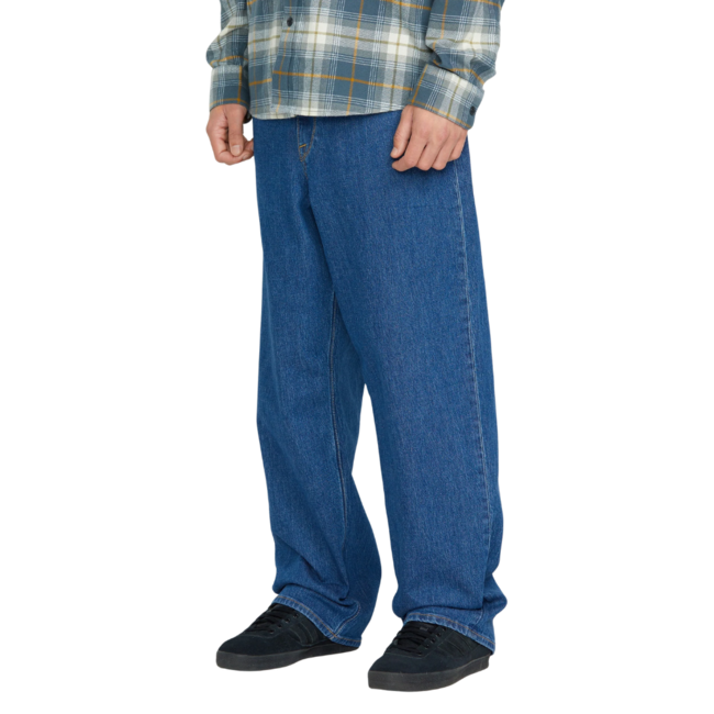 Volcom Men's Billow Denim Pant | Bold Blue