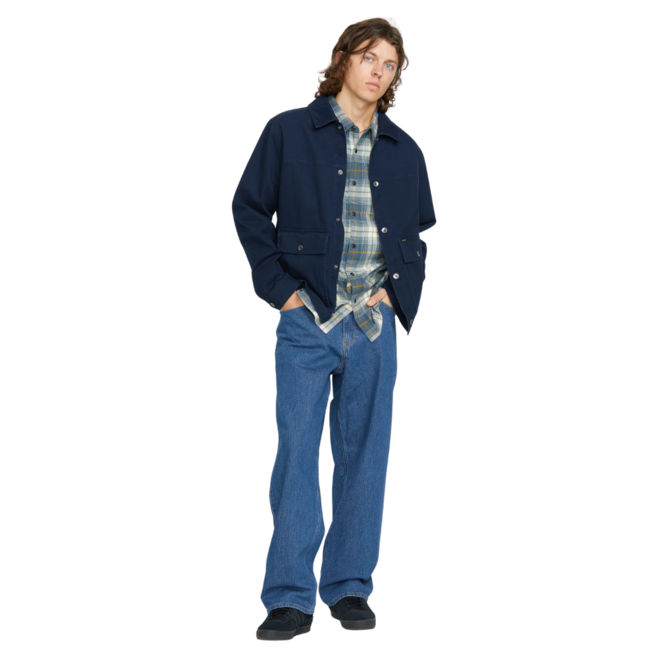 Volcom Men's Billow Denim Pant | Bold Blue