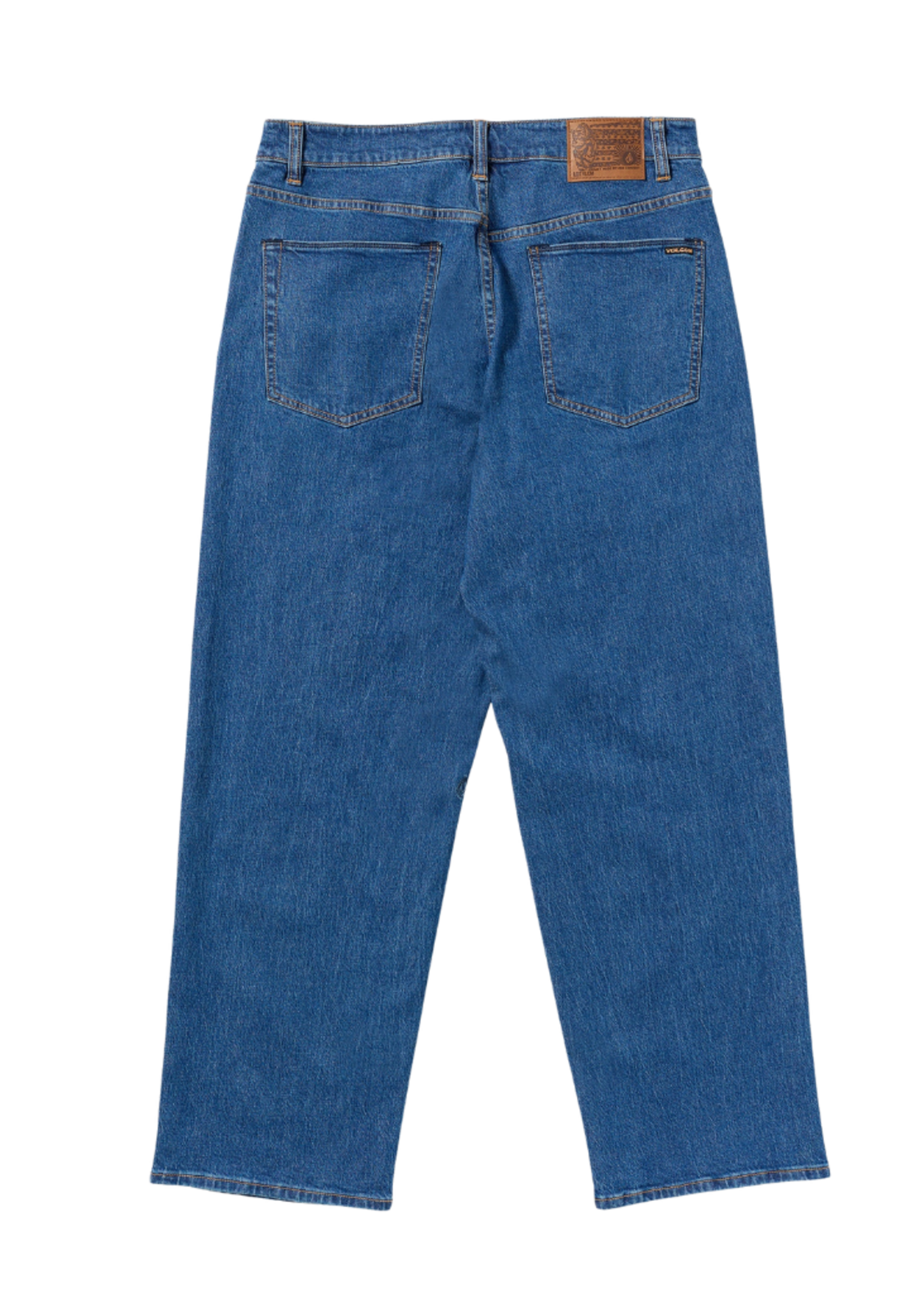 Volcom Men's Billow Denim Pant | Bold Blue