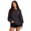 Volcom Women's Lived In Fleece Henley | Vintage Black