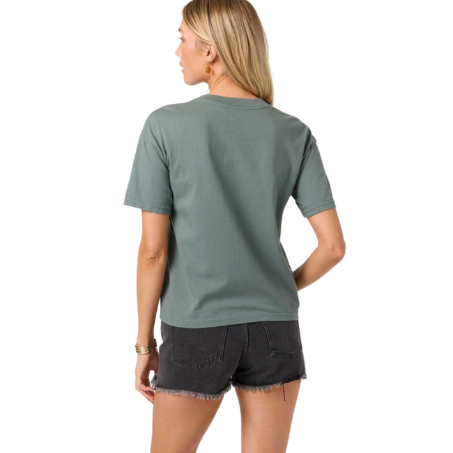 O'Neill Women's OG Palms Away Tee | Blasam Green