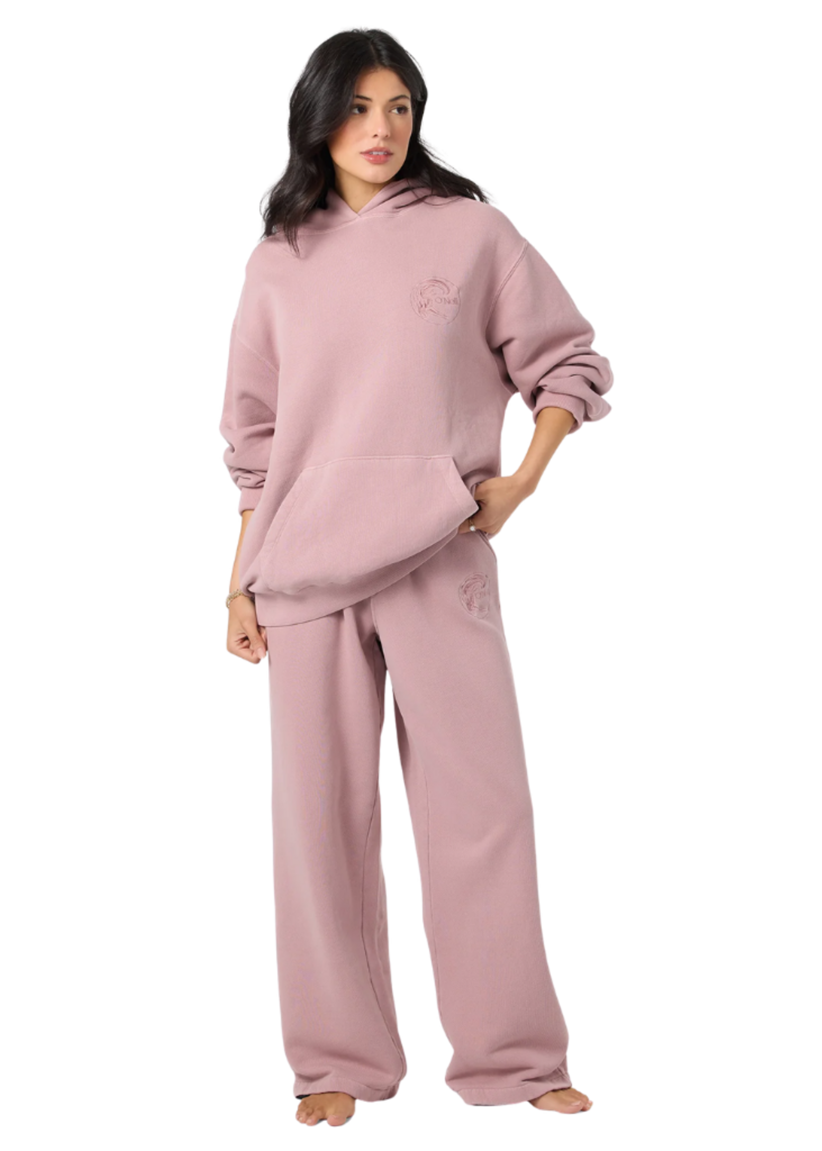 O'Neill Women's OG Circle Surfer Vintage Hoodie | Deauville Mauve