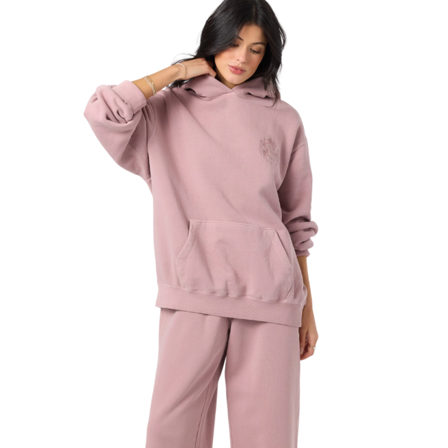 O'Neill Women's OG Circle Surfer Vintage Hoodie | Deauville Mauve