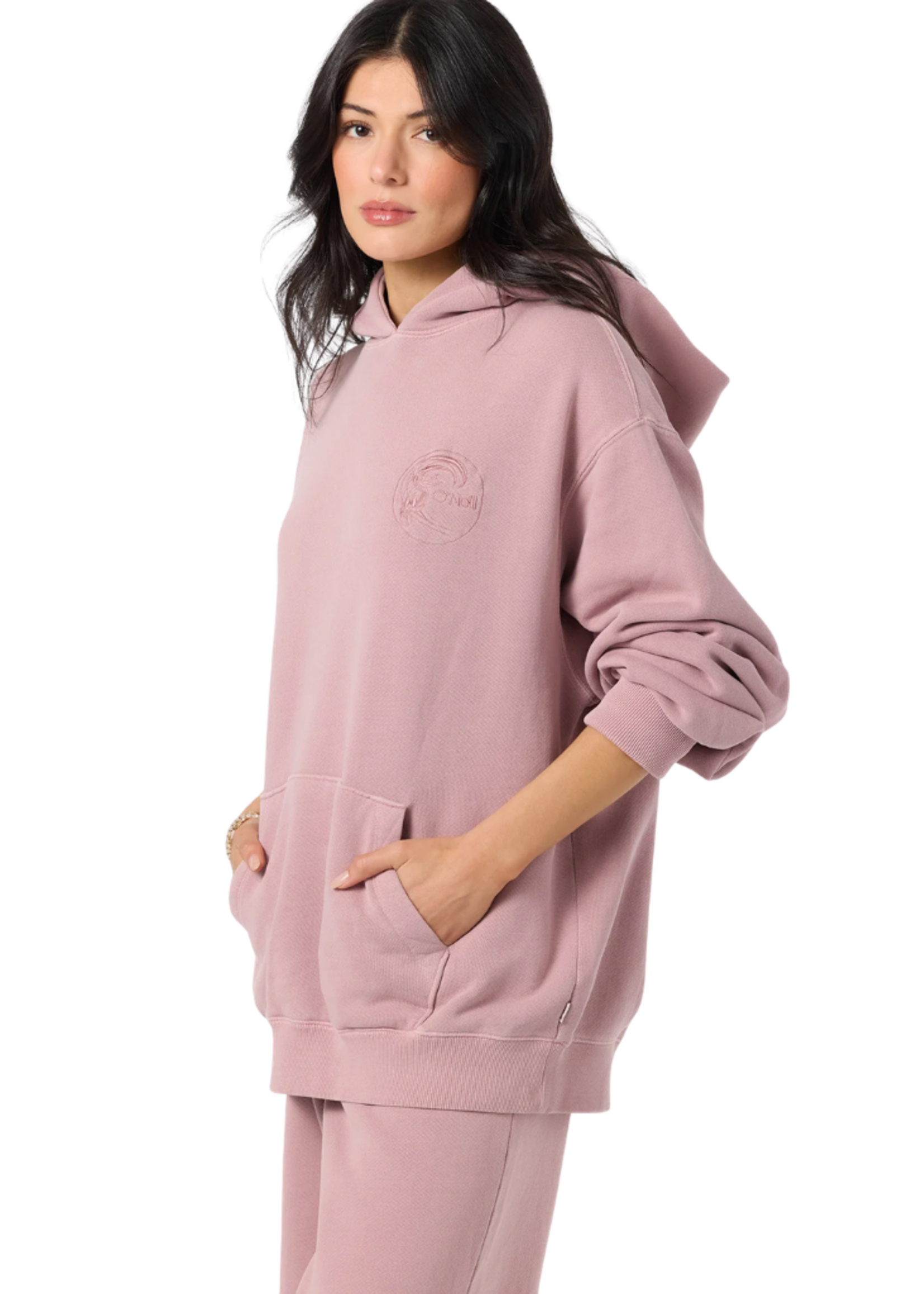 O'Neill Women's OG Circle Surfer Vintage Hoodie | Deauville Mauve