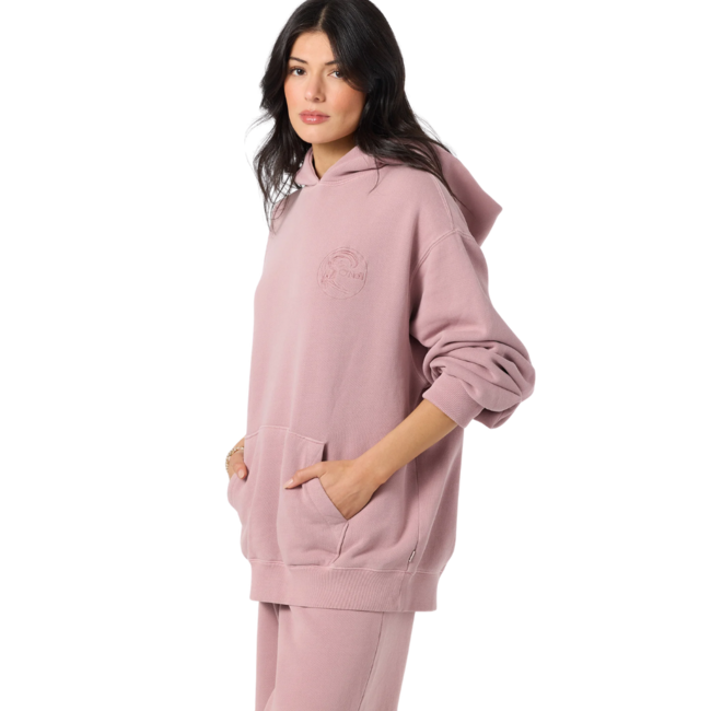 O'Neill Women's OG Circle Surfer Vintage Hoodie | Deauville Mauve