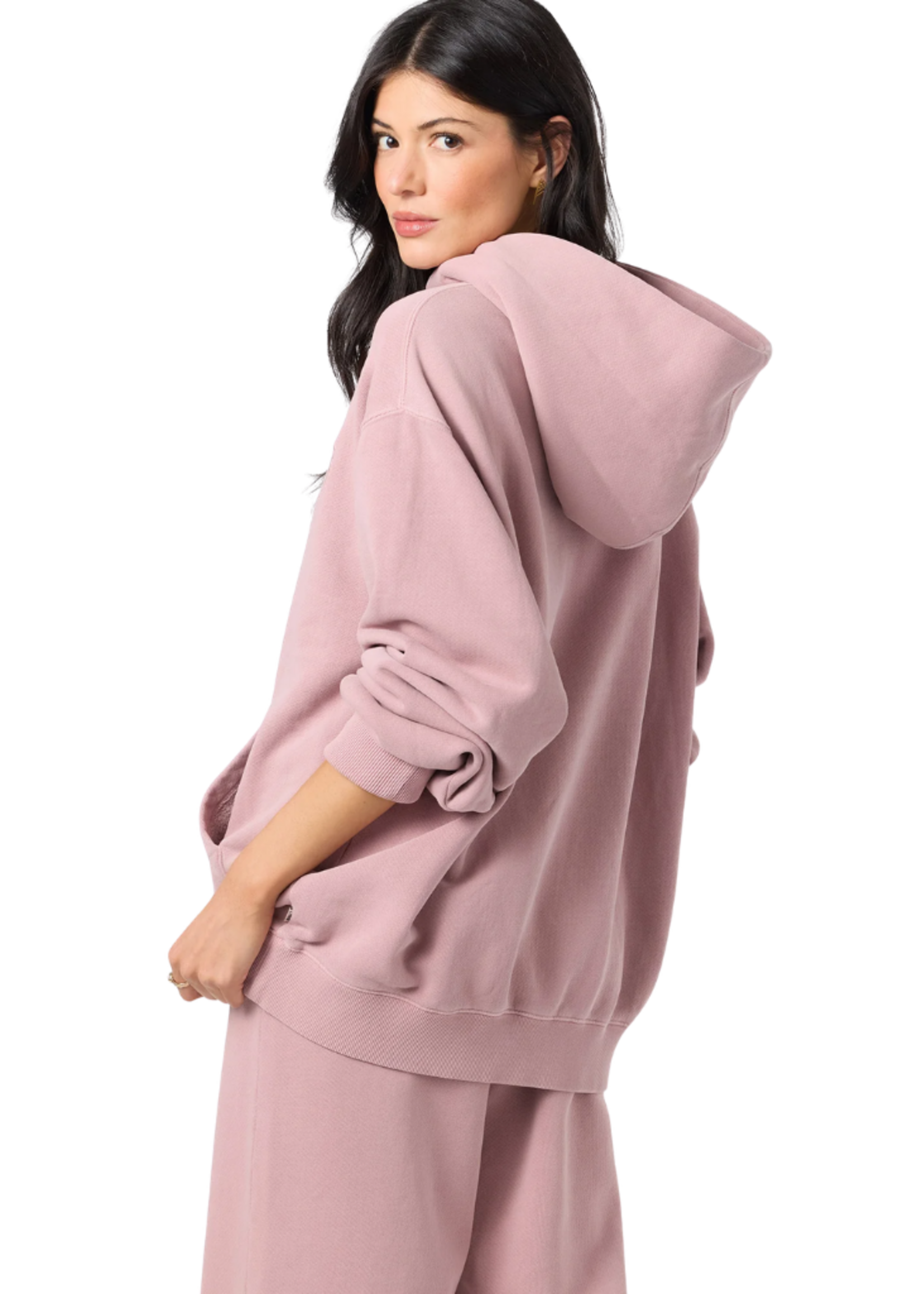 O'Neill Women's OG Circle Surfer Vintage Hoodie | Deauville Mauve