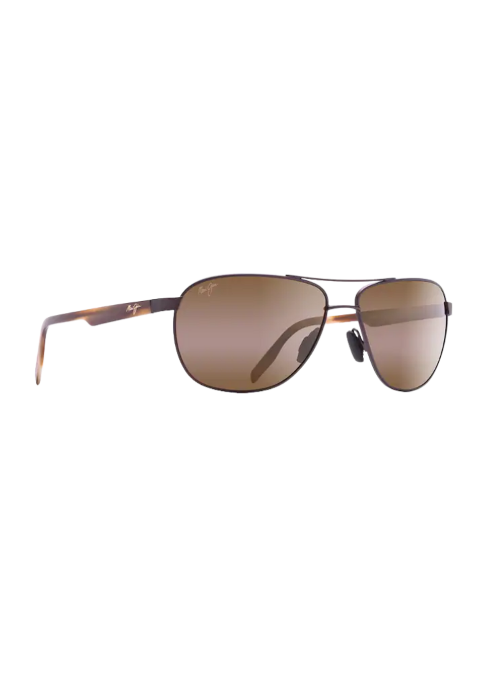 Maui Jim Castles Sunglasses - Matte Chocolate /HCL Bronze