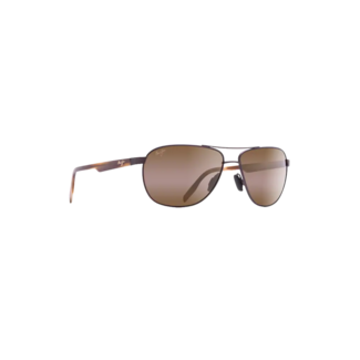 Maui Jim Castles Sunglasses |  Matte Chocolate /HCL Bronze