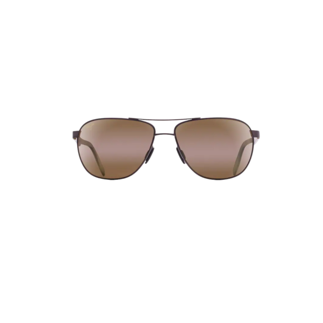 Maui Jim Castles Sunglasses - Matte Chocolate /HCL Bronze