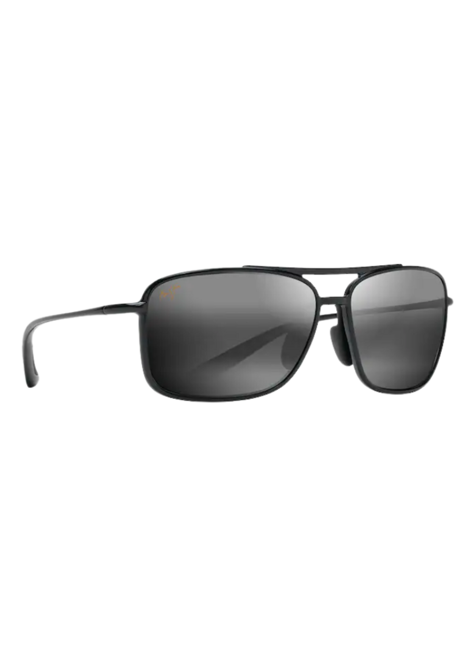 Maui Jim Kaupo Gap Sunglasses - Black Gloss/Neutral Grey
