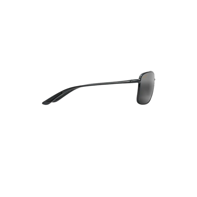 Maui Jim Kaupo Gap Sunglasses - Black Gloss/Neutral Grey