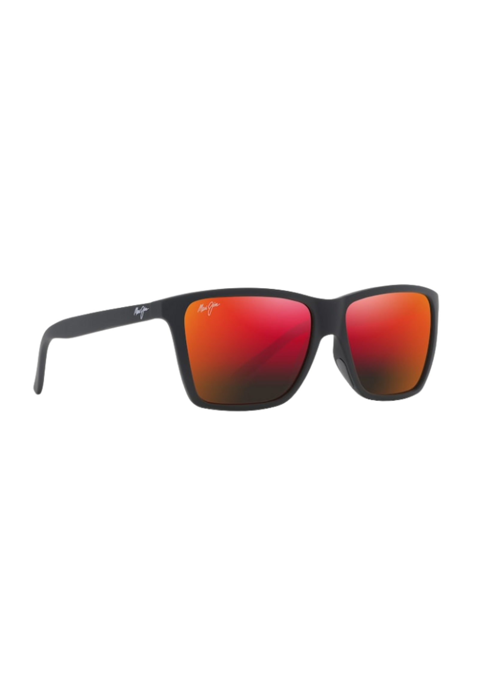 Maui Jim Cruzem Sunglasses Matte Black / Hawaii Lava