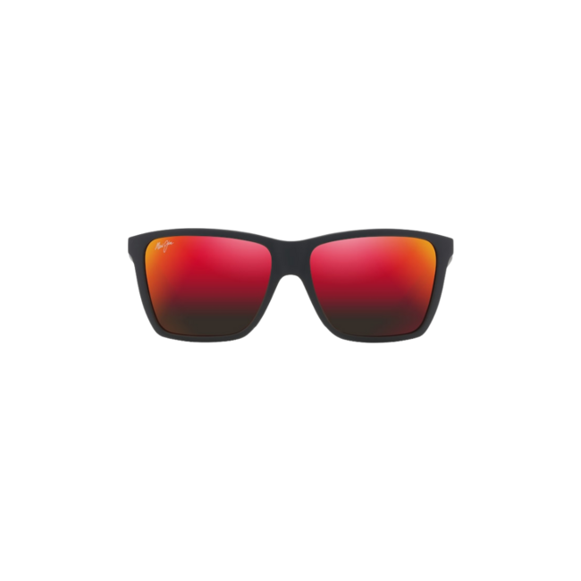 Maui Jim Cruzem Sunglasses Matte Black / Hawaii Lava