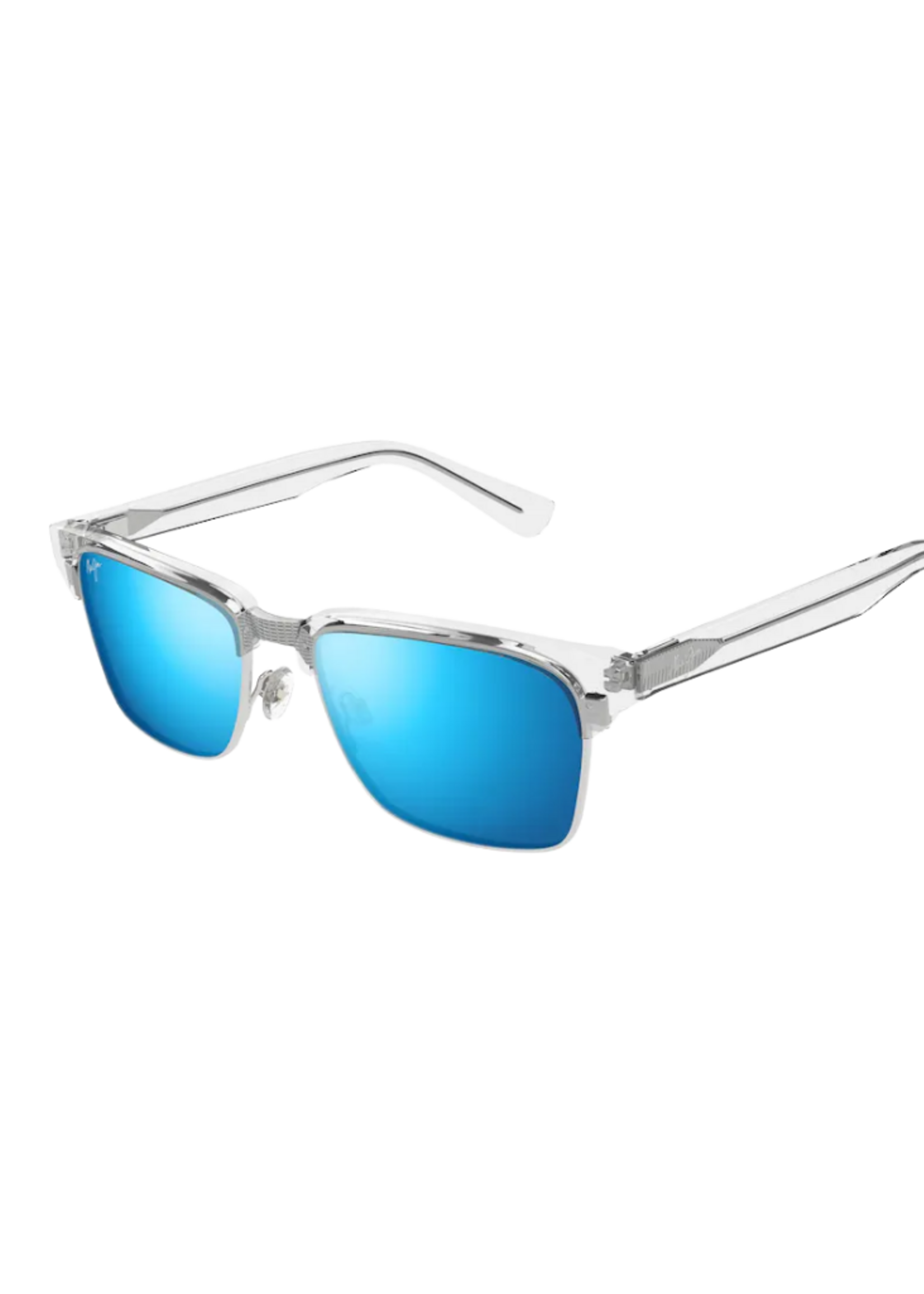Maui Jim Kawika Sunglasses - Crystal/ Blue Hawaii