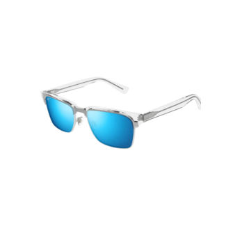 Maui Jim Kawika Sunglasses | Crystal/ Blue Hawaii