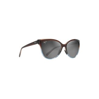 Maui Jim 'OLU 'OLU -  Dark Chocolate with Blue/Neutral Grey