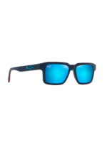 Maui Jim Kahiko Sunglasses | Matte Dark Blue/ Blue Hawaii
