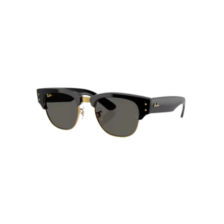 Ray-Ban Mega Clubmaster A$AP ROCKY Blacked Out | Black On Gold W/ Dark Grey