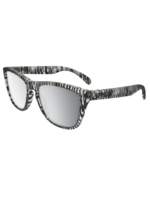 Oakley Frogskins Sunglasses | Matte Clear / Chrome Iridium
