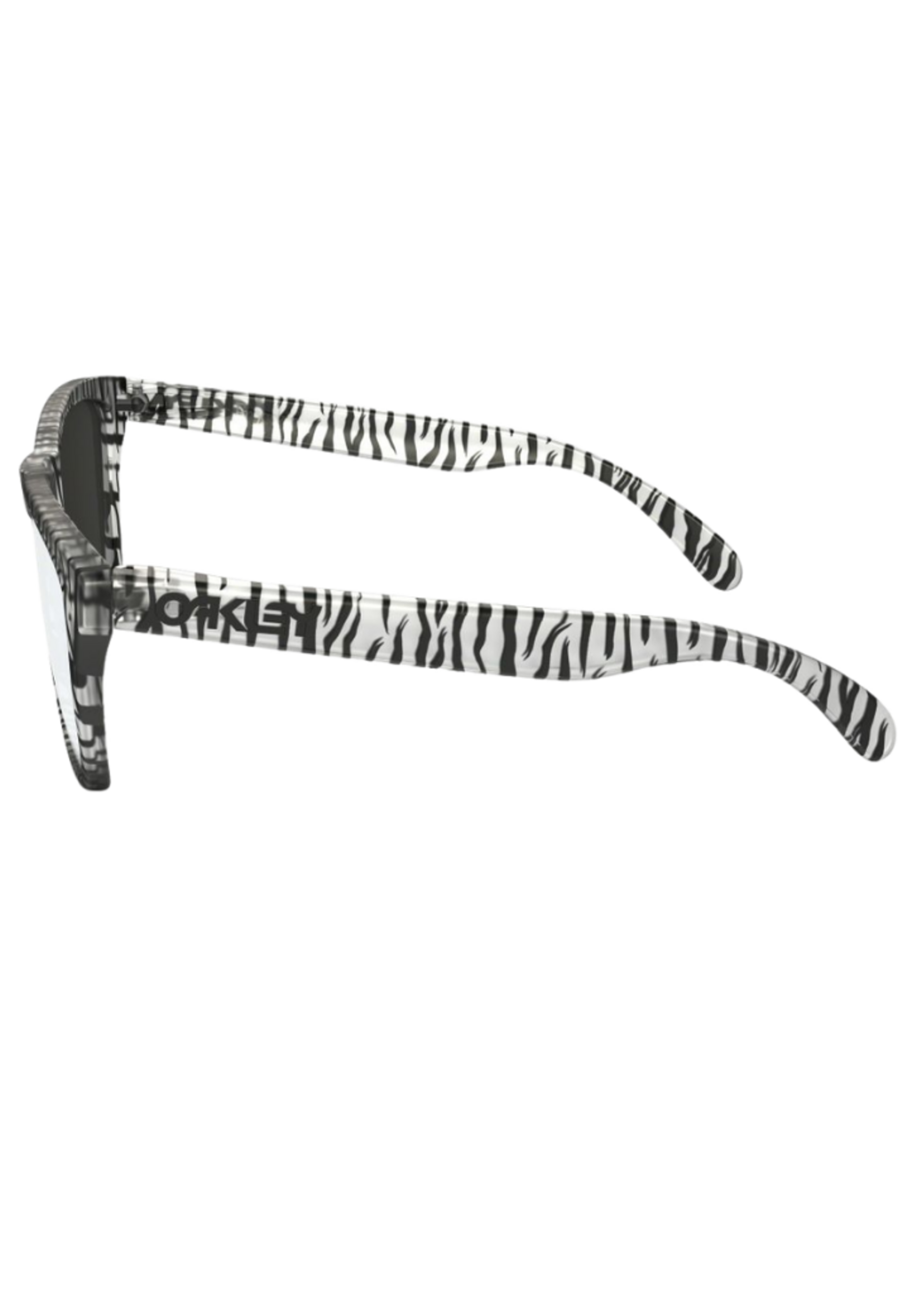 Oakley Frogskins Sunglasses - Matte Clear / Chrome Iridium