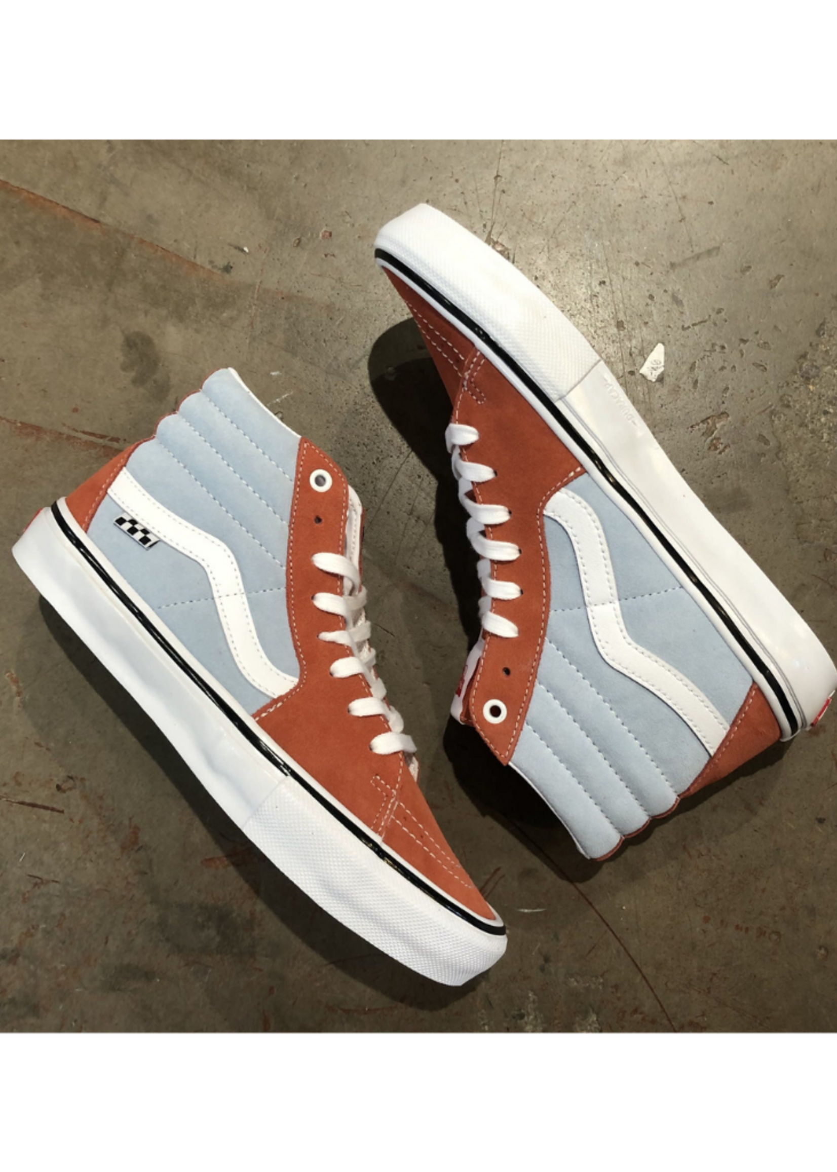 Vans Skate Sk8-HI Shoe | Hot Sauce / Winter Sky