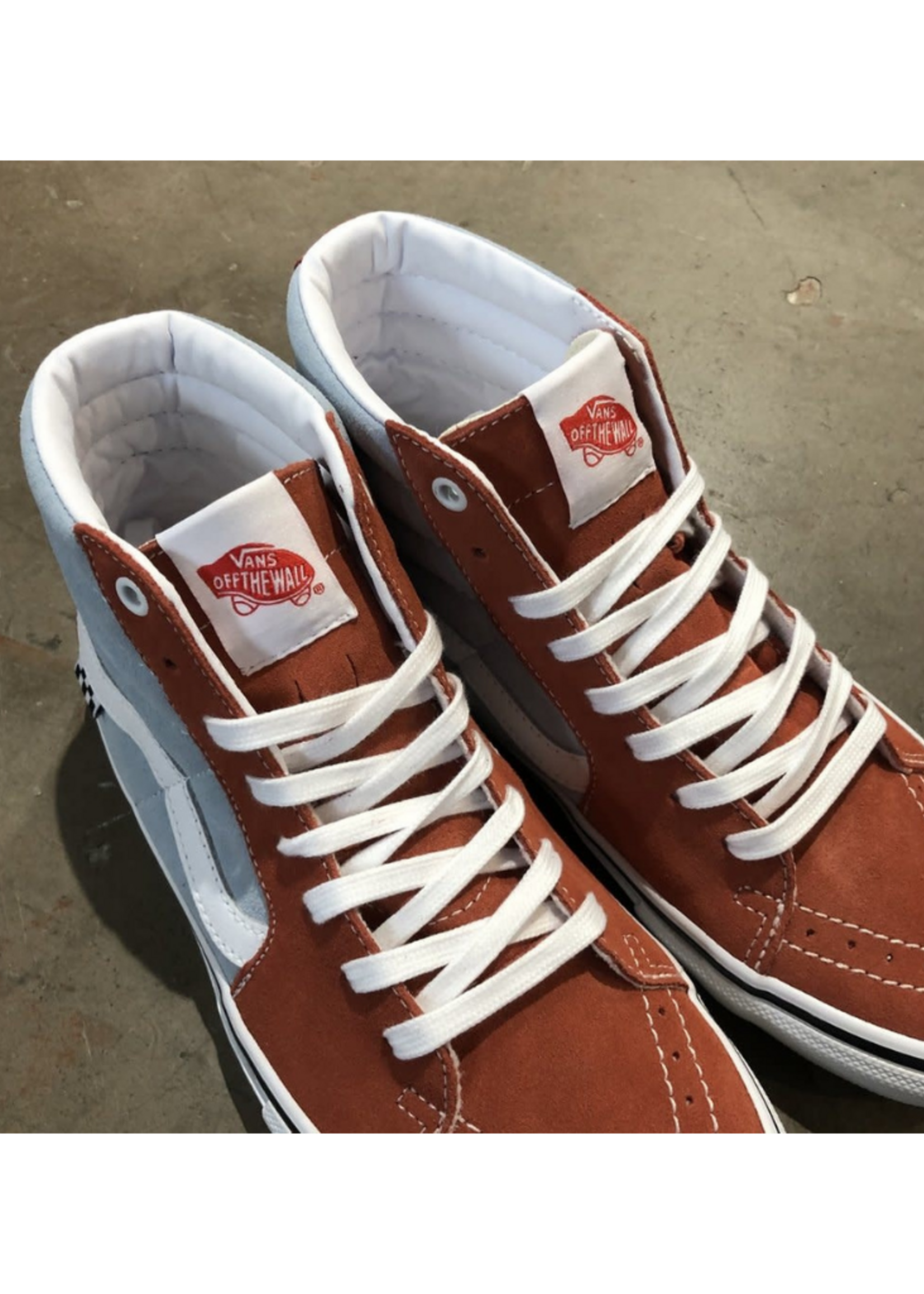 Vans Skate Sk8-HI Shoe | Hot Sauce / Winter Sky