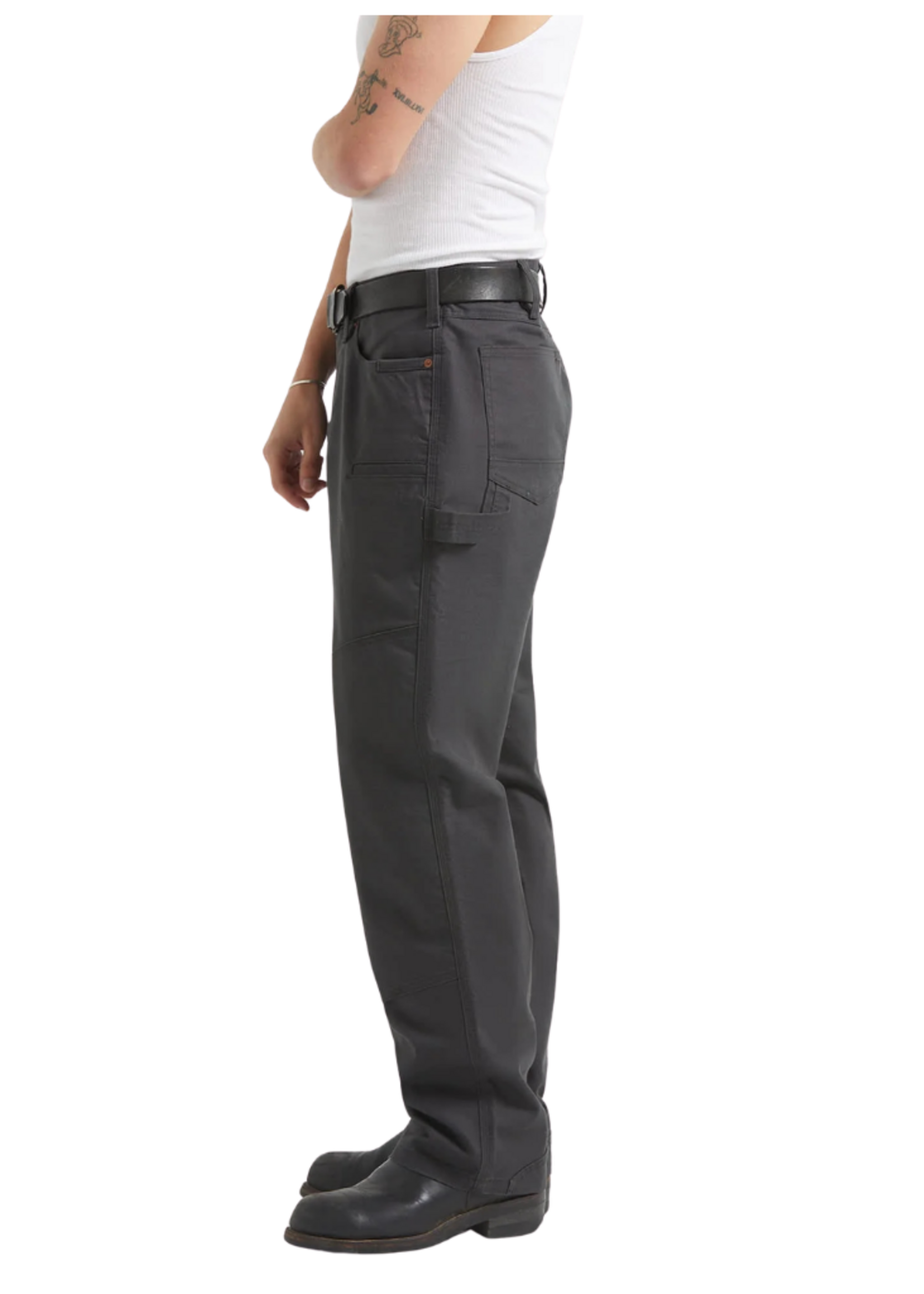 Brixton Men's Builders Carpenter Stretch Pant | Washed Black