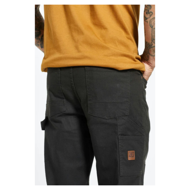 Brixton Men's Builders Carpenter Stretch Pant | Washed Black