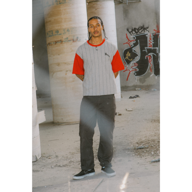 Brixton Men's Builders Carpenter Stretch Pant | Washed Black