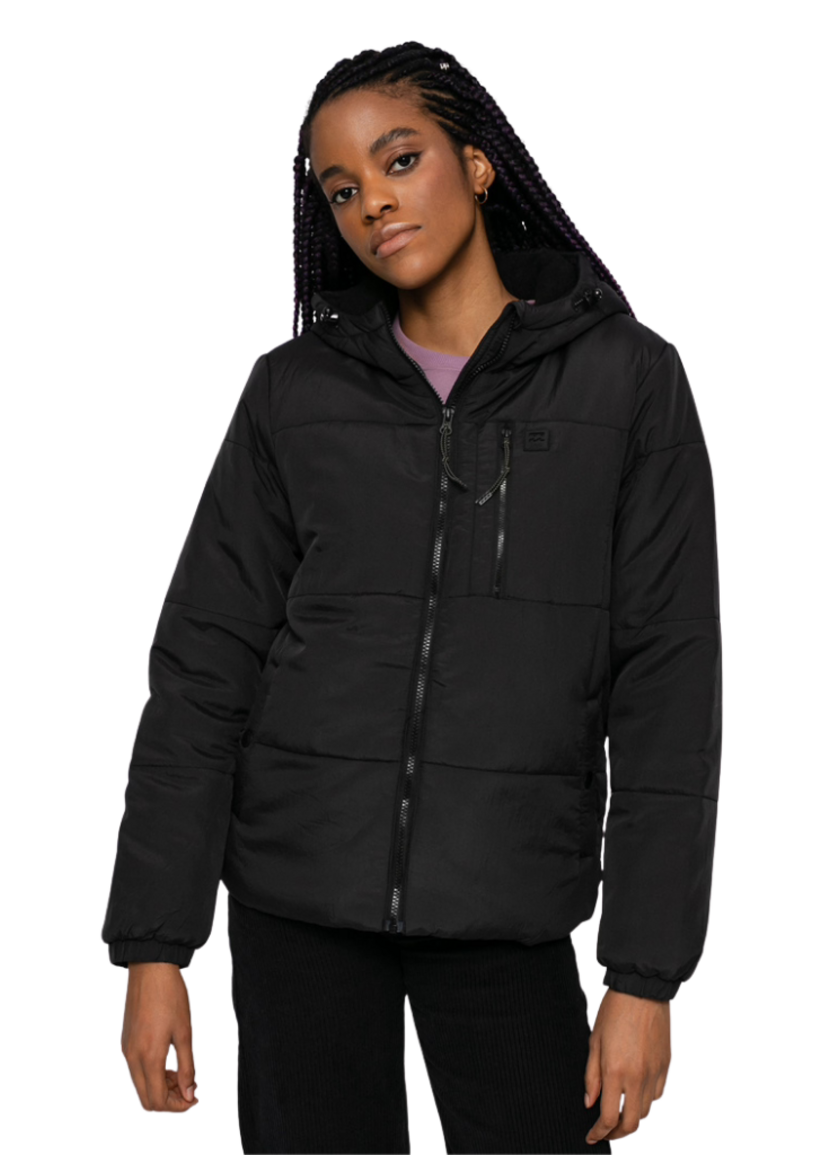 Billabong Women's Transport Puffer Jacket - Black