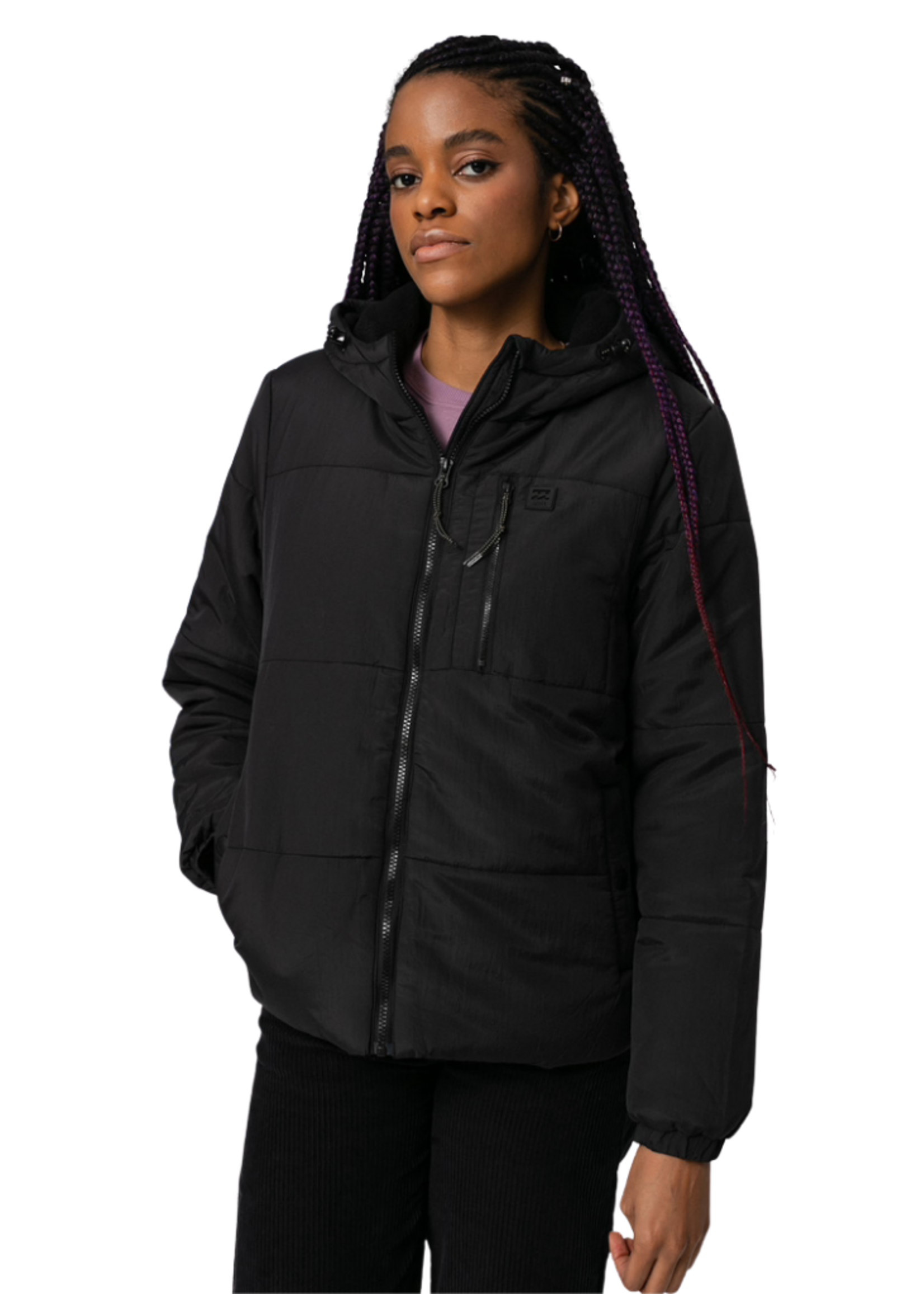 Billabong Women's Transport Puffer Jacket - Black