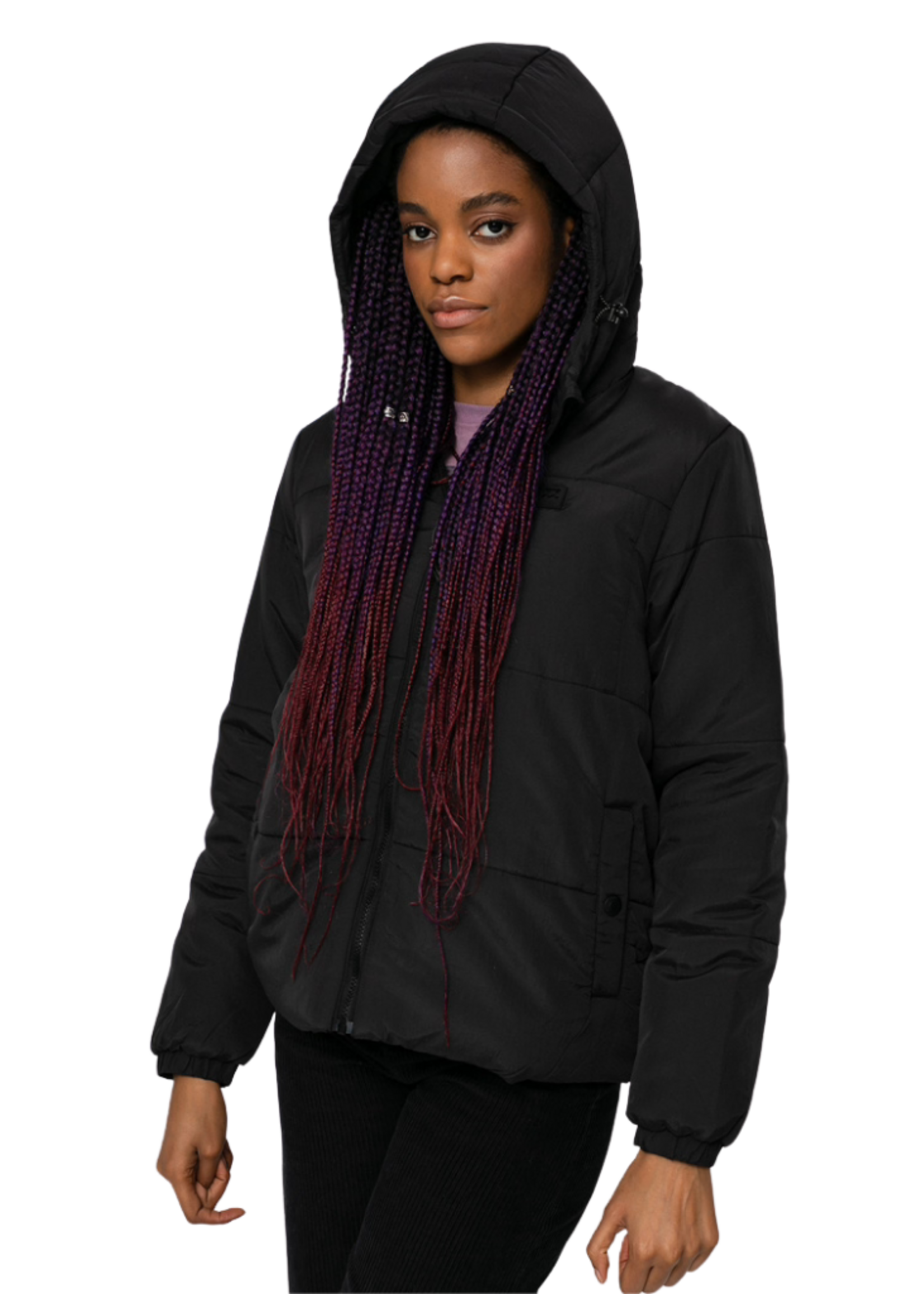Billabong Women's Transport Puffer Jacket - Black