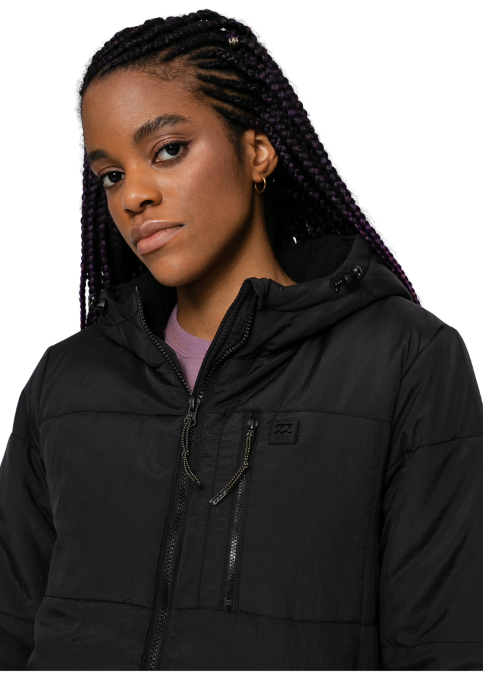 Billabong Women's Transport Puffer Jacket - Black